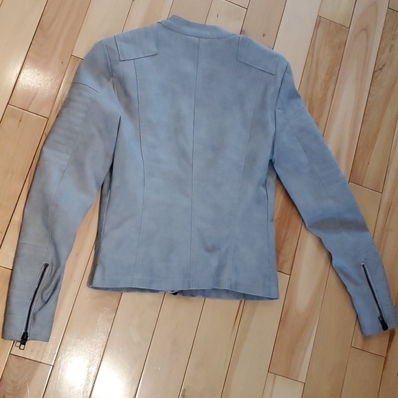 ONLY Faux Leather Biker Jacket - Picture 4 of 6